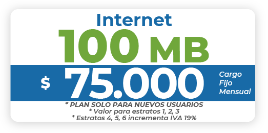 Internet 100 MB