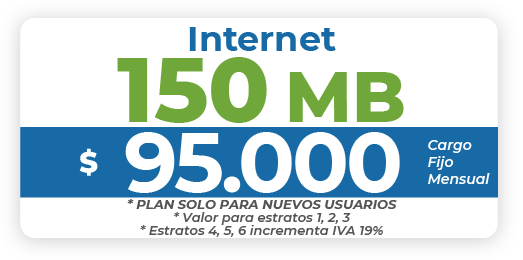 Internet 150 MB