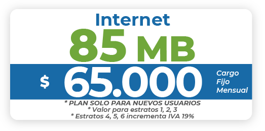Internet 85 MB