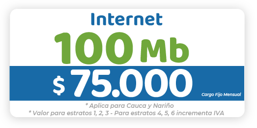 Internet 100 Mb