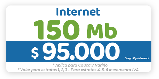 Internet 150 Mb